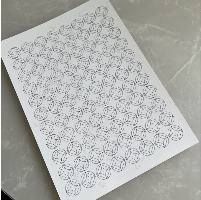 Cash Coin - JY DIY Chanhua Paper Template for Traditional Hair Accessories