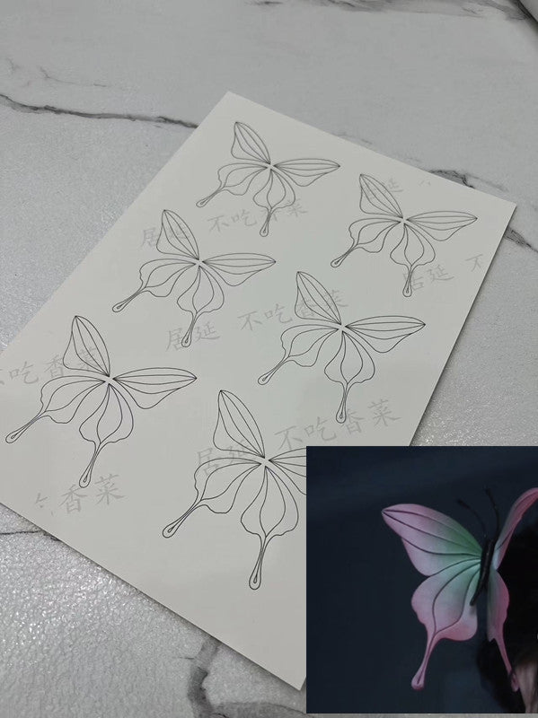 JY DIY Chanhua Paper Template for Traditional Hair Accessories - BC Series