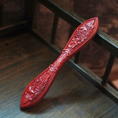 Natural Rosewood Hair Stick - Yanxia Zhi Design Hairpin #烟霞志