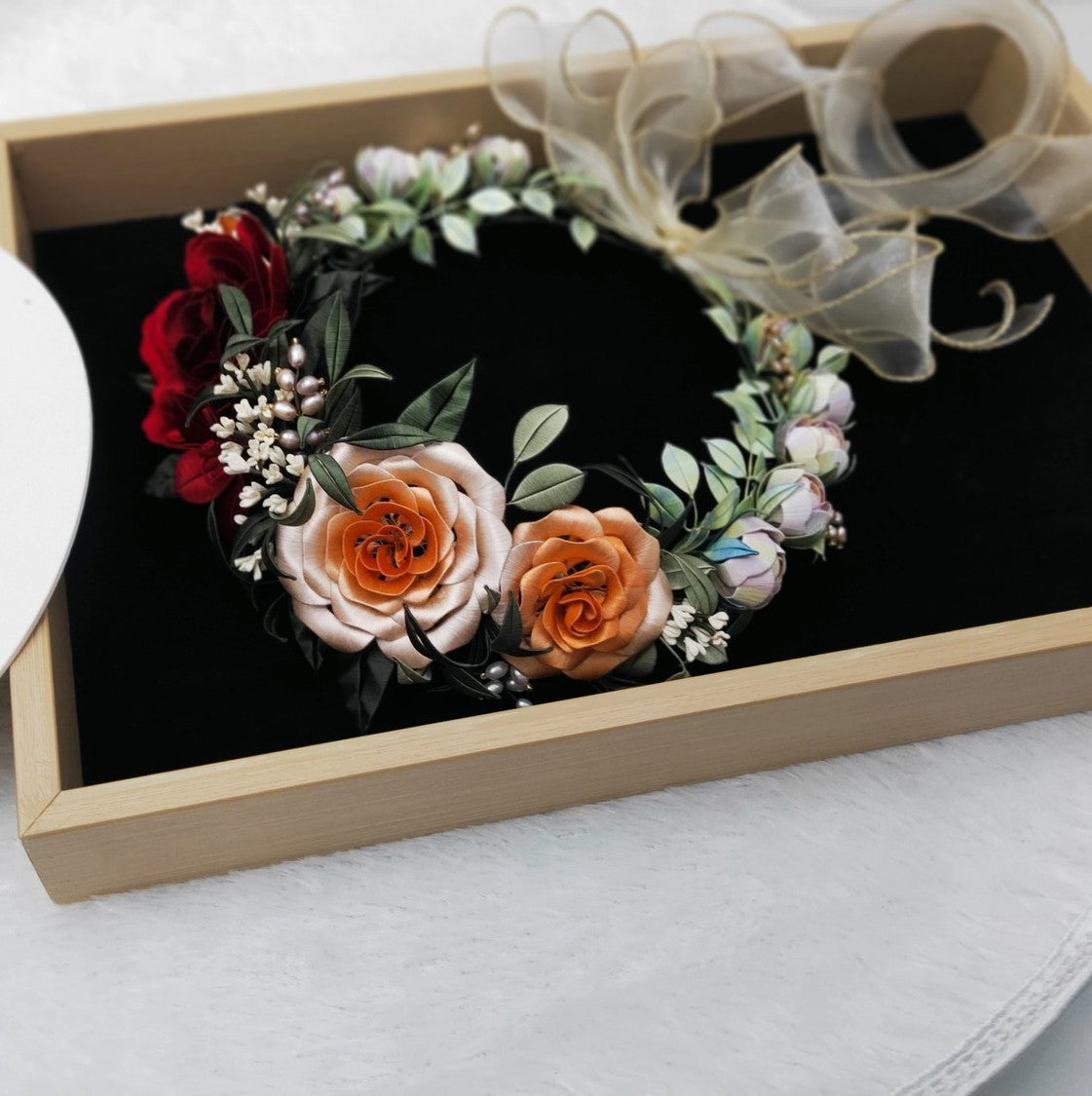 Garland - JY DIY Chanhua Paper Template for Traditional Hair Accessories