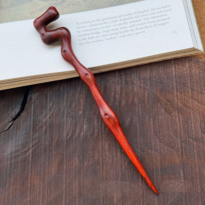 Natural African Blackwood Hair Stick Set - Big Dipper Design #天魁七星