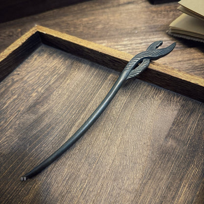 Natural Argentine Green Sandalwood Hair Stick Set - Heartwood of Green Sandalwood #绿檀发簪合集