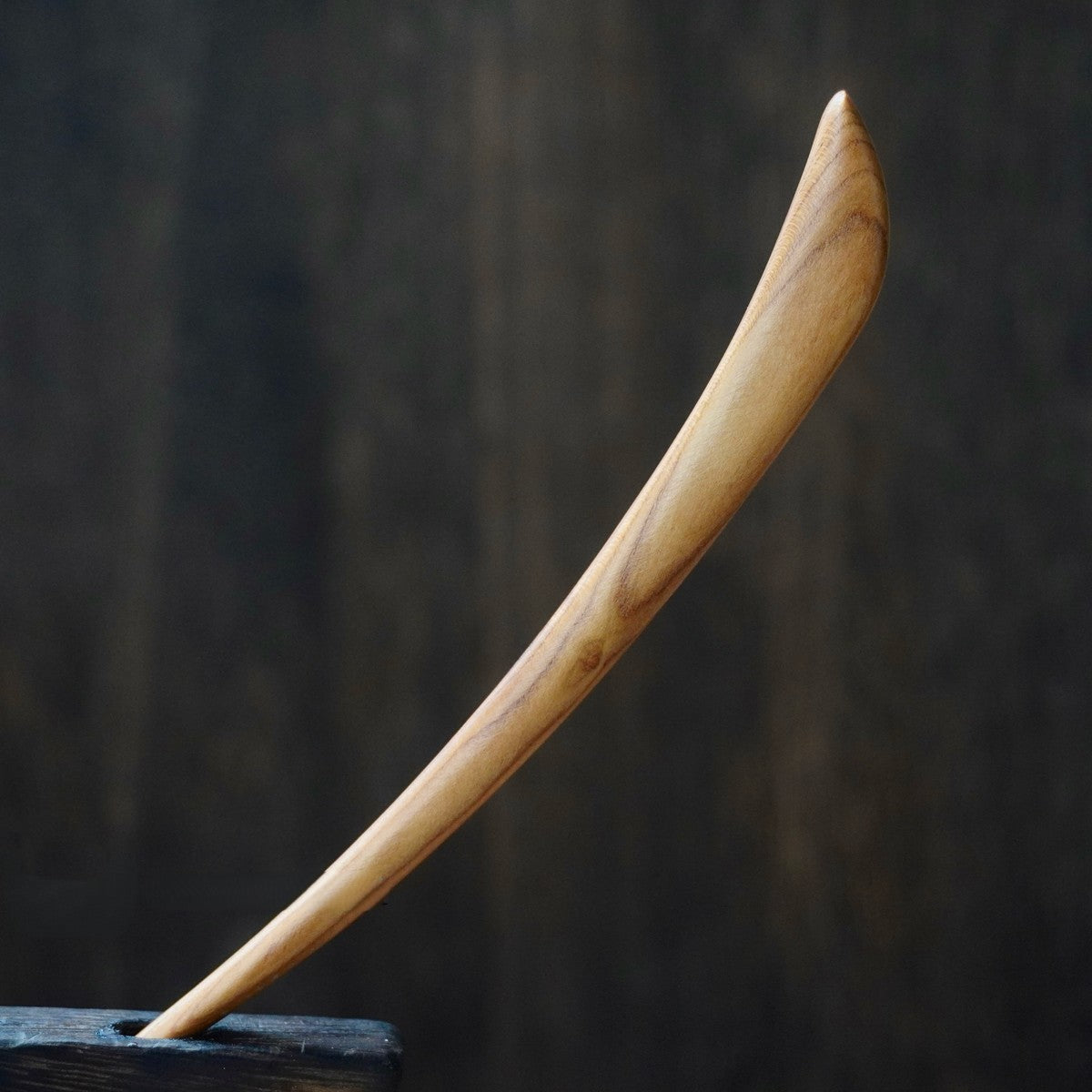 Natural Peach Wood Hair Stick Set - Assorted Abstract Designs 15cm Hairpins #15cm桃木发簪