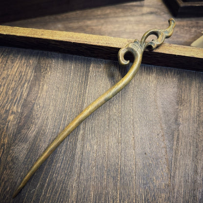 Natural Argentine Green Sandalwood Hair Stick Set - Heartwood of Green Sandalwood #绿檀发簪合集