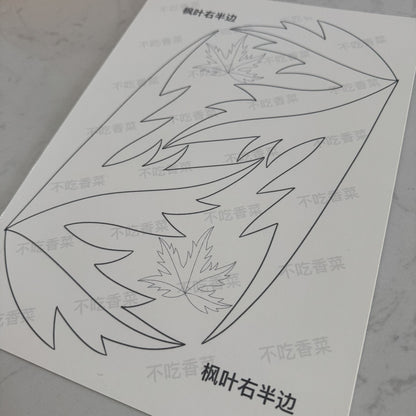 Small Lantern - JY DIY Chanhua Paper Template for Traditional Hair Accessories