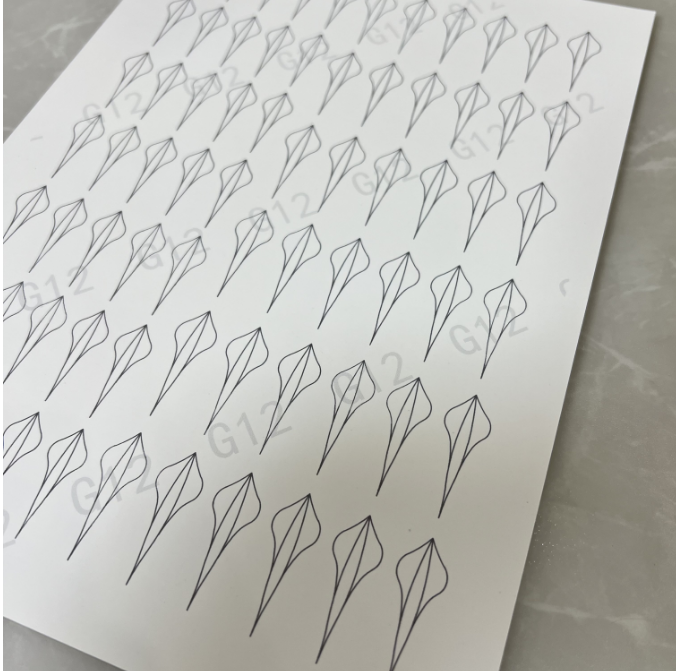 JY DIY Chanhua Paper Template for Traditional Hair Accessories - G Series