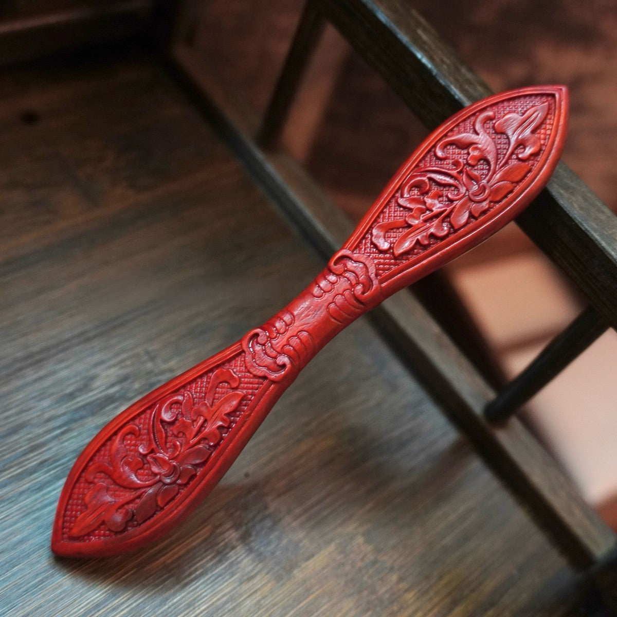 Natural Rosewood Hair Stick - Yanxia Zhi Design Hairpin #烟霞志