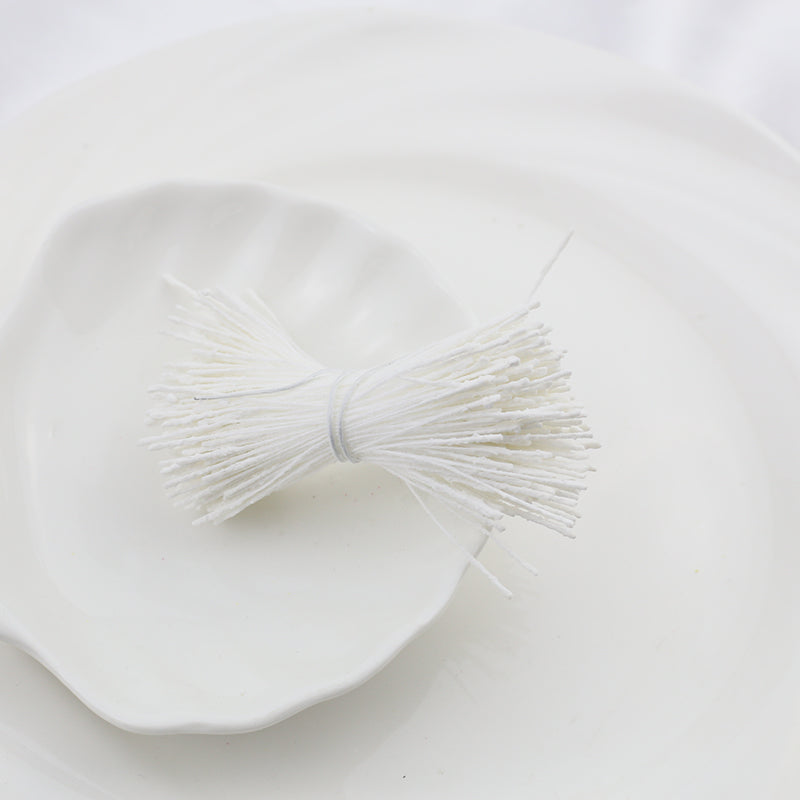 Long Pointed Stamens Flower Heart 1.5mm(翻糖长尖石膏)