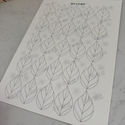 Small Lantern - JY DIY Chanhua Paper Template for Traditional Hair Accessories