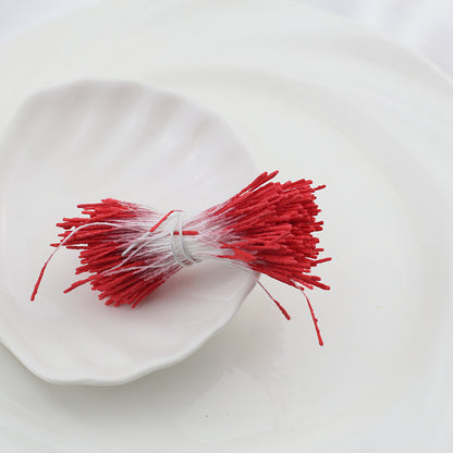 Long Pointed Stamens Flower Heart 1.5mm(翻糖长尖石膏)