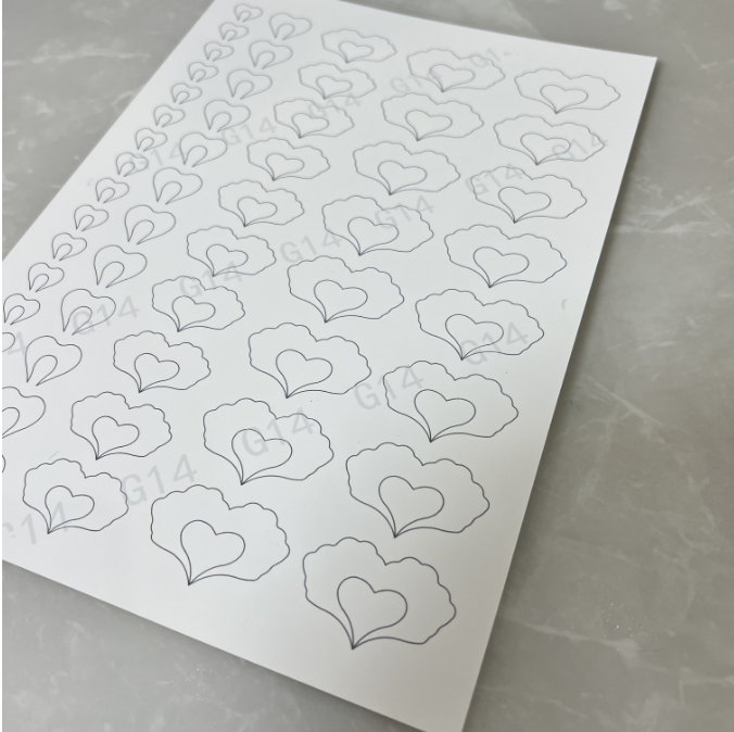 JY DIY Chanhua Paper Template for Traditional Hair Accessories - G Series