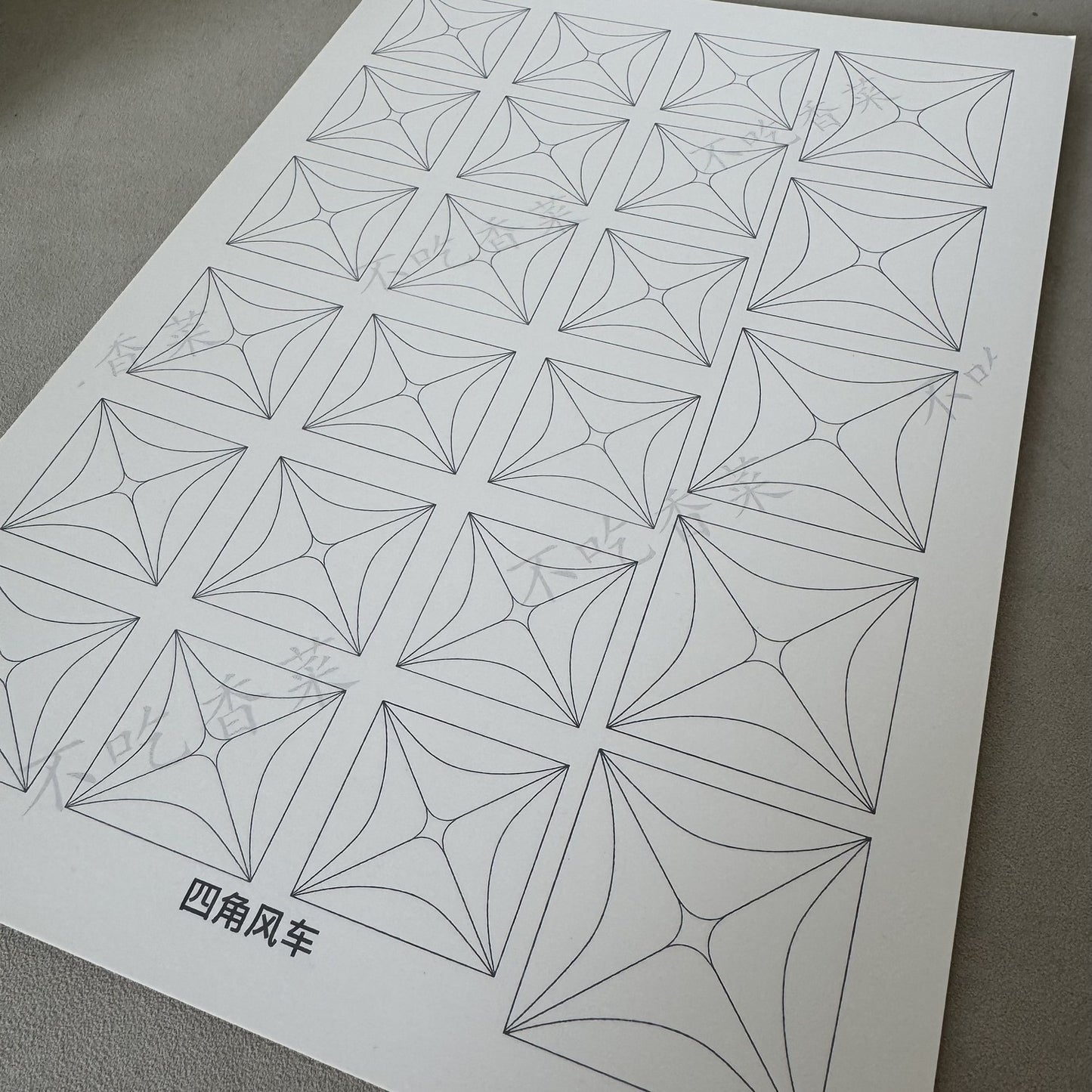 Small Lantern - JY DIY Chanhua Paper Template for Traditional Hair Accessories