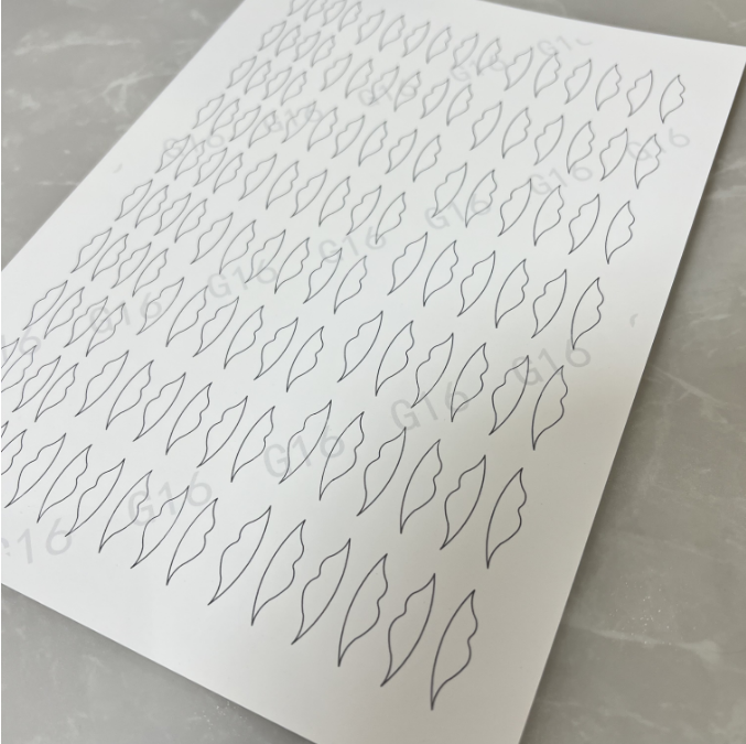 JY DIY Chanhua Paper Template for Traditional Hair Accessories - G Series