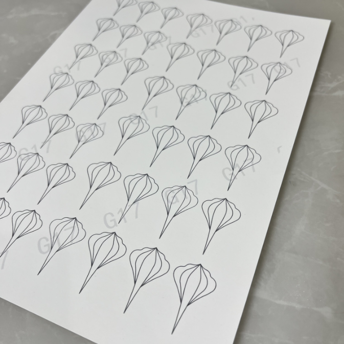 JY DIY Chanhua Paper Template for Traditional Hair Accessories - G Series