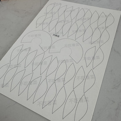 Small Lantern - JY DIY Chanhua Paper Template for Traditional Hair Accessories