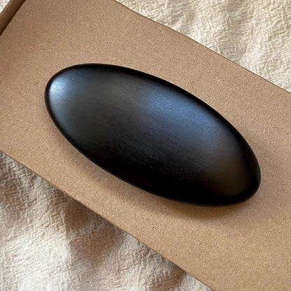 Natural African Blackwood and Red Sandalwood Hair Clip Set - Assorted Barrettes #檀木发夹