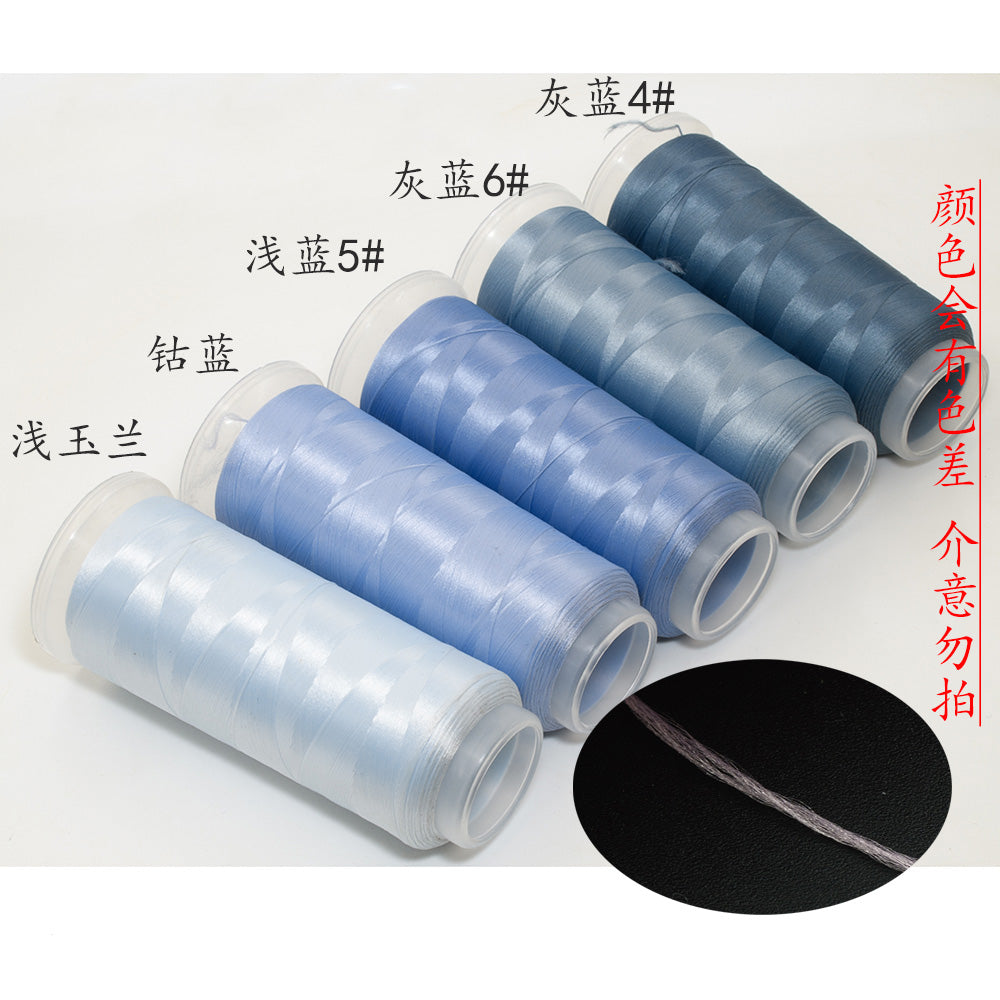 Chanhua Velvet Thread | Low-Slip Crafting Thread for DIY Flowers - Group 06 灰蓝
