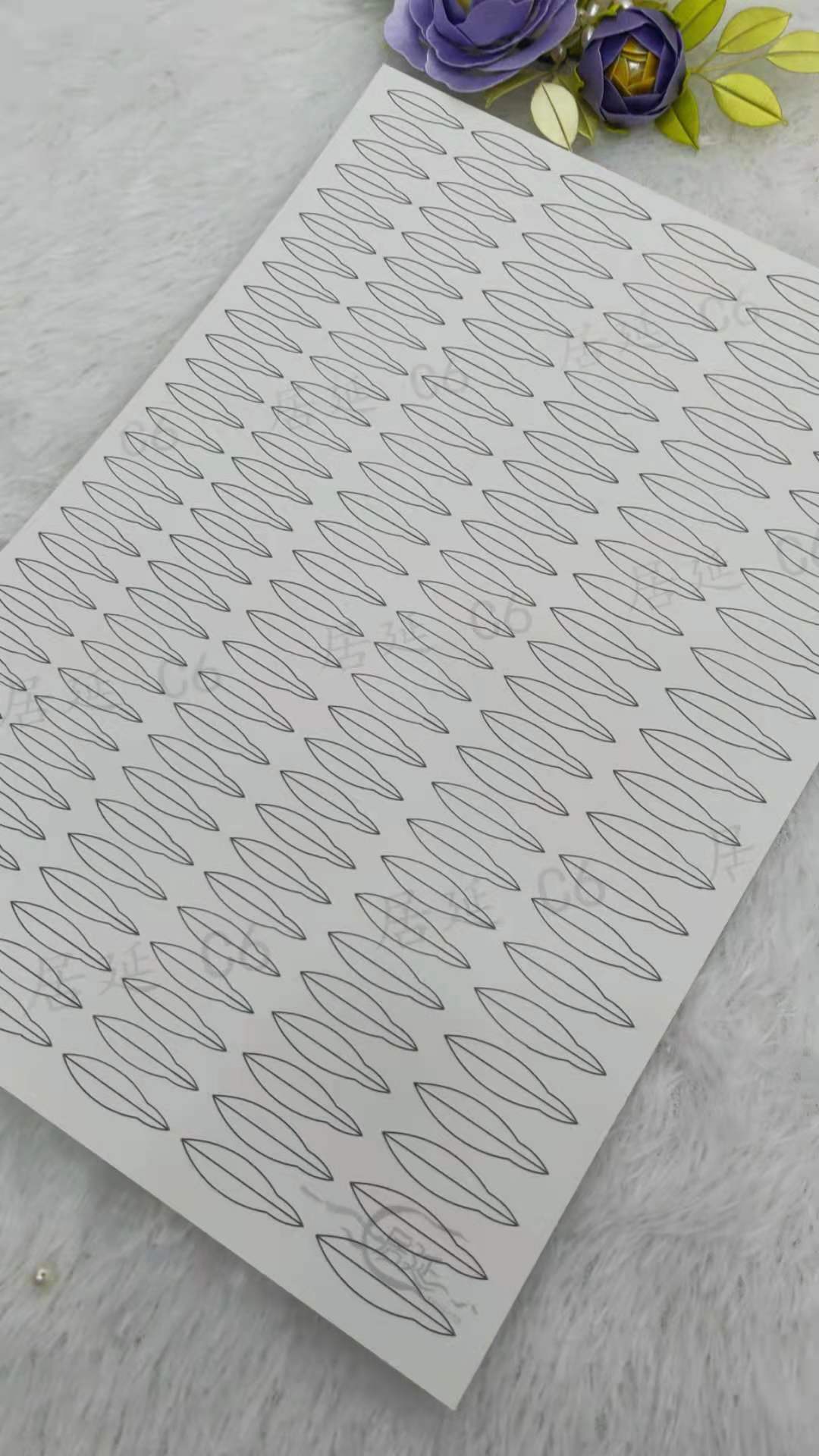 JY DIY Chanhua Paper Template for Traditional Hair Accessories - C Series