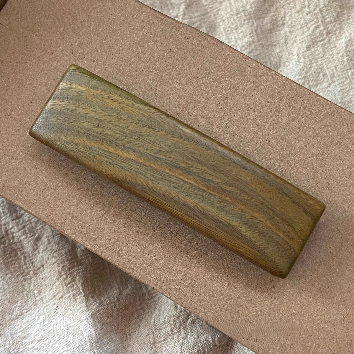 Natural African Blackwood and Red Sandalwood Hair Clip Set - Assorted Barrettes #檀木发夹