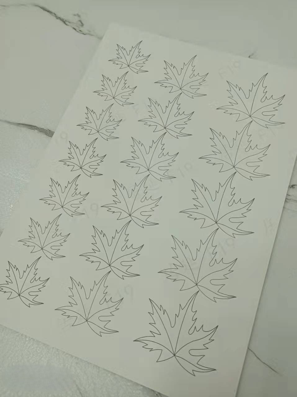 JY DIY Chanhua Paper Template for Traditional Hair Accessories - F Series