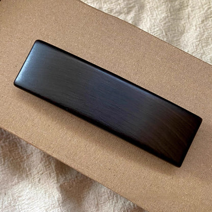 Natural African Blackwood and Red Sandalwood Hair Clip Set - Assorted Barrettes #檀木发夹