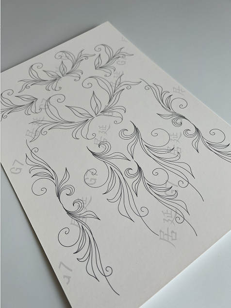 JY DIY Chanhua Paper Template for Traditional Hair Accessories - G Series