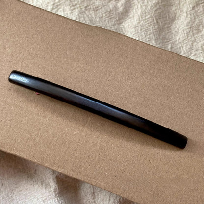 Natural African Blackwood and Red Sandalwood Hair Clip Set - Assorted Barrettes #檀木发夹