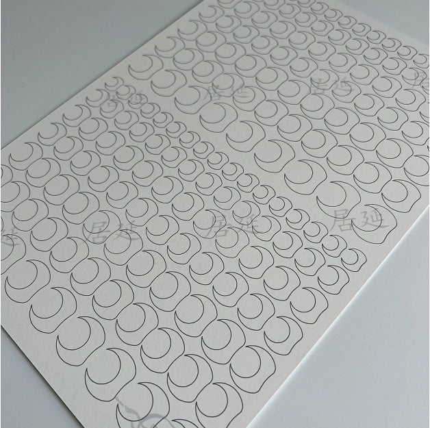 JY DIY Chanhua Paper Template for Traditional Hair Accessories - Small size Series