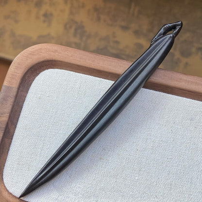 Natural Carved Wood Hair Stick | Sandalwood Hairpin for Styling & DIY Crafts