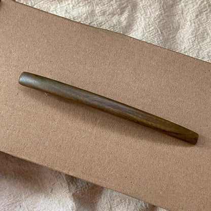 Natural African Blackwood and Red Sandalwood Hair Clip Set - Assorted Barrettes #檀木发夹