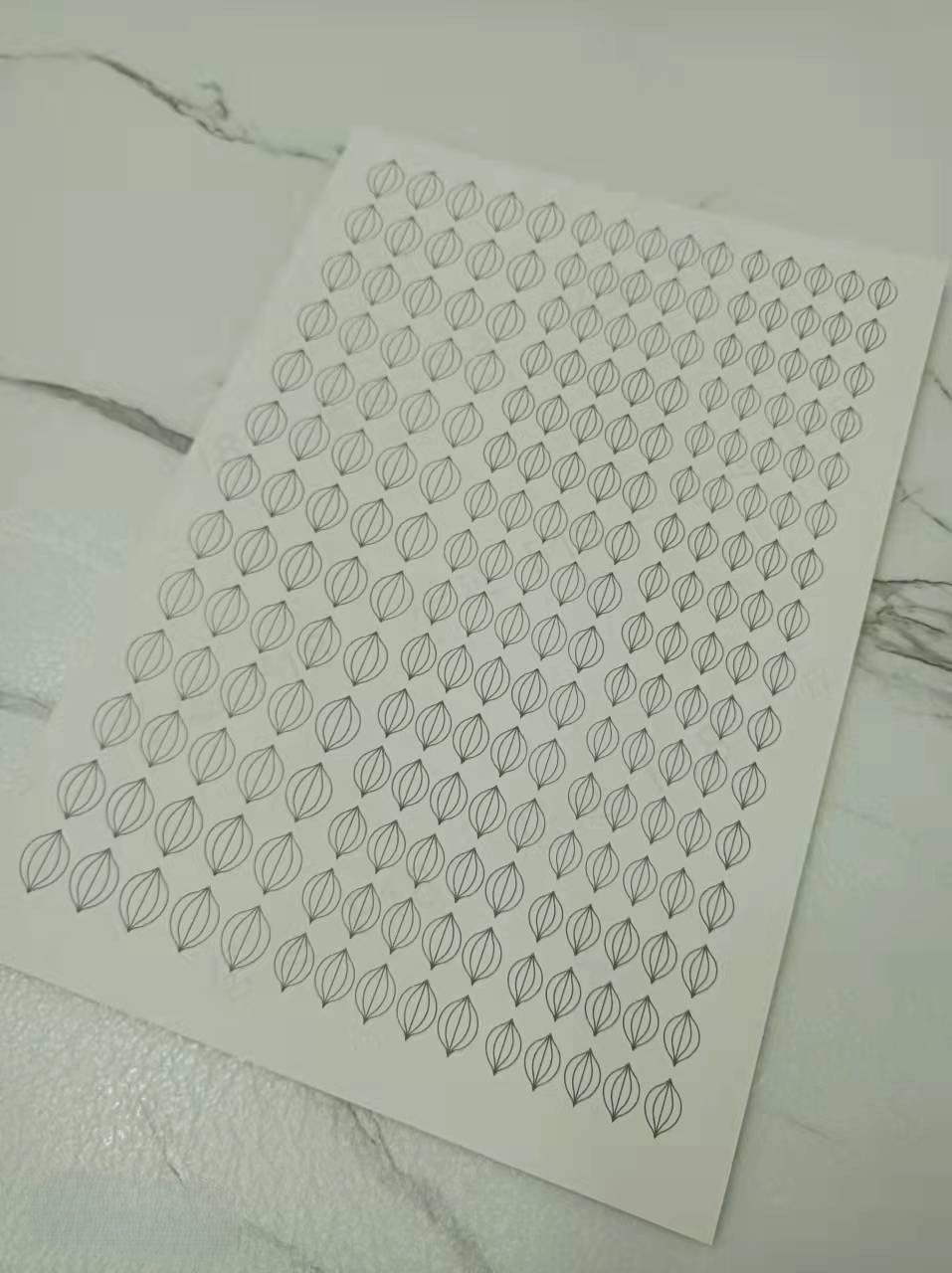 JY DIY Chanhua Paper Template for Traditional Hair Accessories - F Series