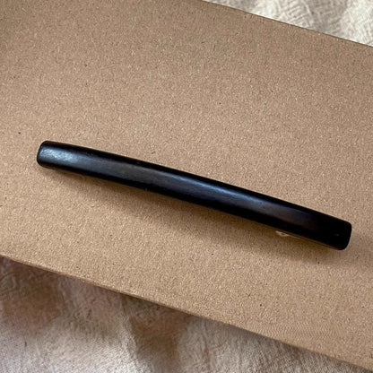 Natural African Blackwood and Red Sandalwood Hair Clip Set - Assorted Barrettes #檀木发夹