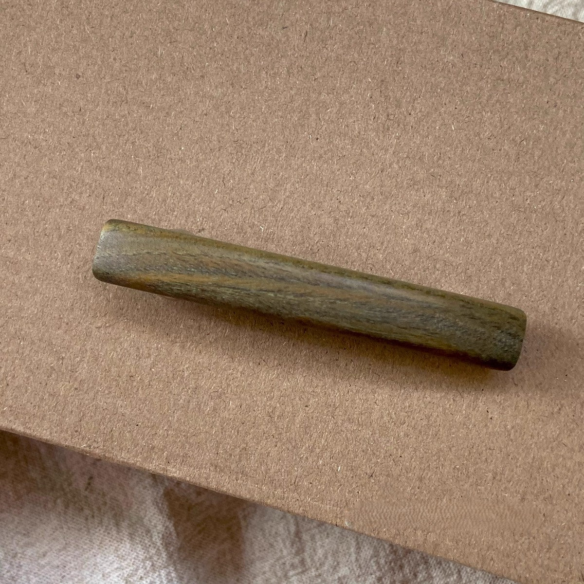 Natural African Blackwood and Red Sandalwood Hair Clip Set - Assorted Barrettes #檀木发夹