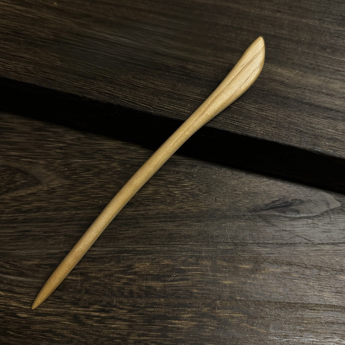 Natural Aged Peach Wood Hair Stick Set - Assorted Floral and Nature Designs Hairpins #老桃木簪合集