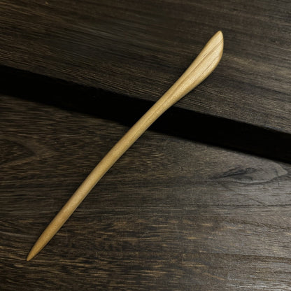 Natural Aged Peach Wood Hair Stick Set - Assorted Floral and Nature Designs Hairpins #老桃木簪合集