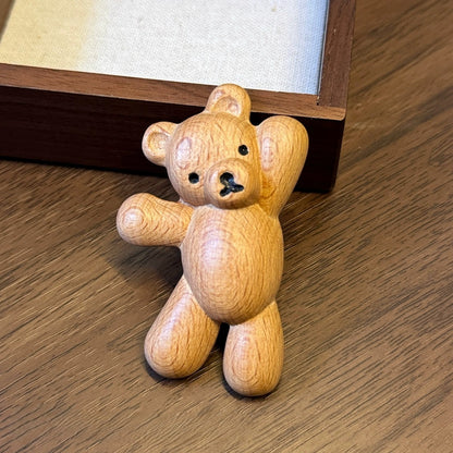 Natural African Blackwood and Red Sandalwood Hair Clip Set - Assorted Barrettes #檀木发夹