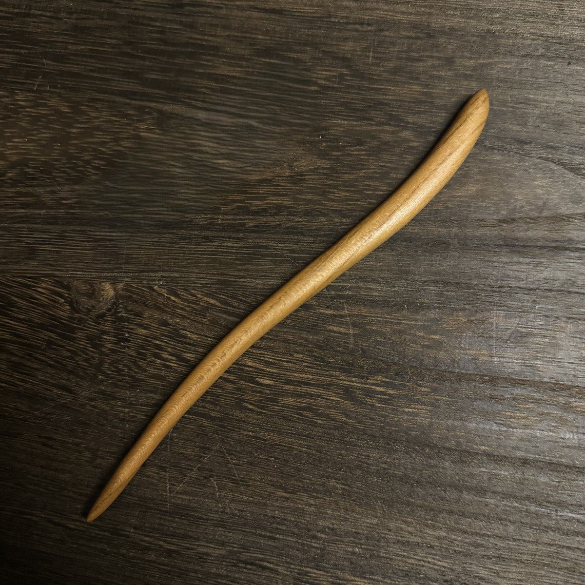 Natural Aged Peach Wood Hair Stick Set - Assorted Floral and Nature Designs Hairpins #老桃木簪合集