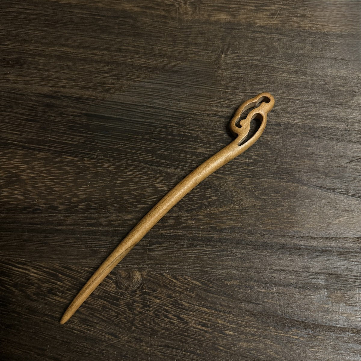 Natural Aged Peach Wood Hair Stick Set - Assorted Floral and Nature Designs Hairpins #老桃木簪合集