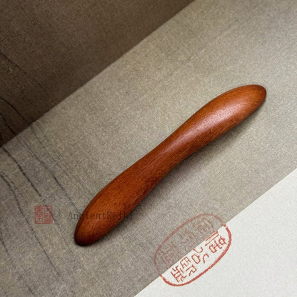 Golden Phoebe Wood Hair Stick | Natural Wooden Hairpin for Buns, Updos & DIY Projects