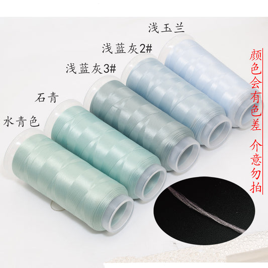 Chanhua Velvet Thread | Low-Slip Crafting Thread for DIY Flowers - Group 65 青色