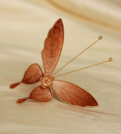 Butterfly Bespoke Brooch-Silk Brooch(Ronghua)