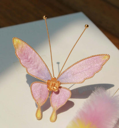 Butterfly Bespoke Brooch-Silk Brooch(Ronghua)