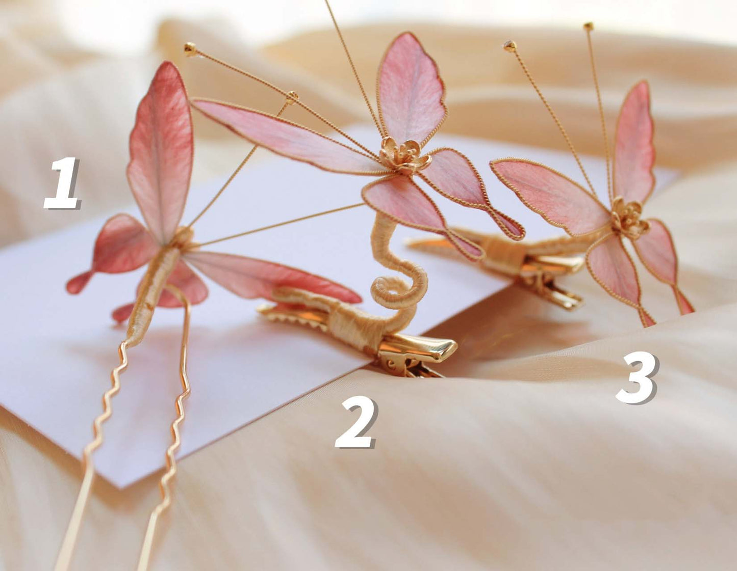 Butterfly Bespoke Brooch-Silk Brooch(Ronghua)