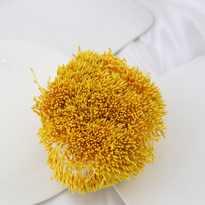 Pointed Tip 1.5mm Pearlescent Double Head Flower Stamens - Artificial Floral Pistils for DIY Crafts & Flower Making