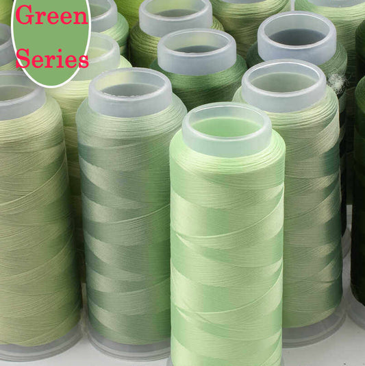 For Chanhua - Green Series Velvet Threads