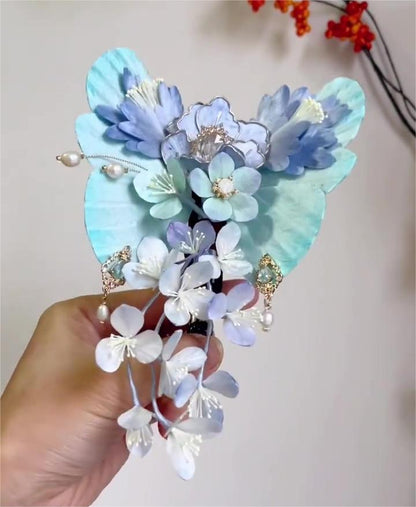 Bespoke Butterfly Hairpin - Handmade Ronghua