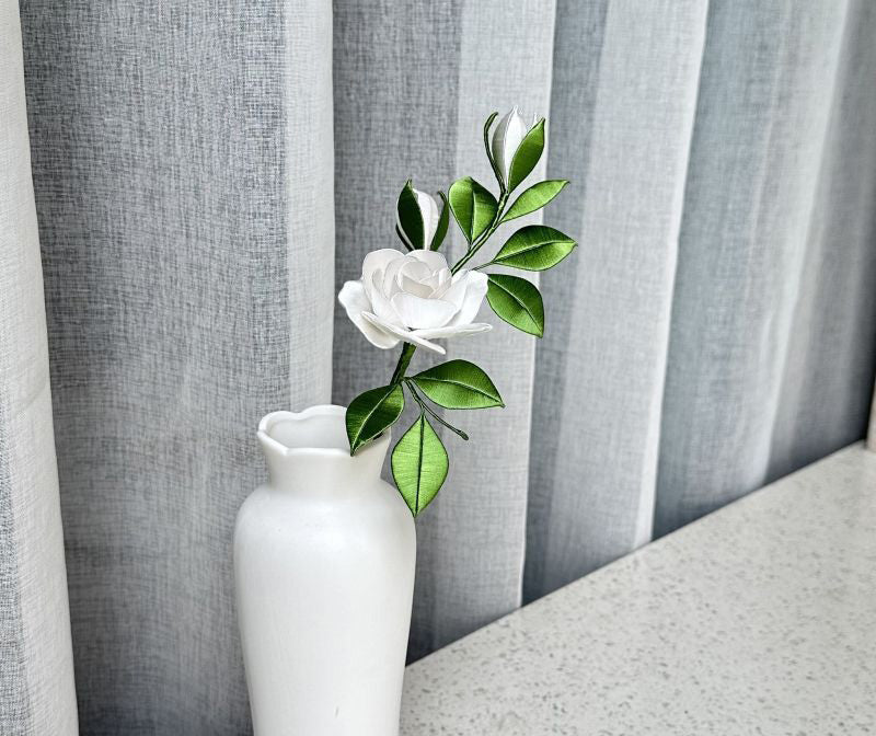 Gardenia Chanhua Materials DIY Kit - Include Detailed Video Tutorial