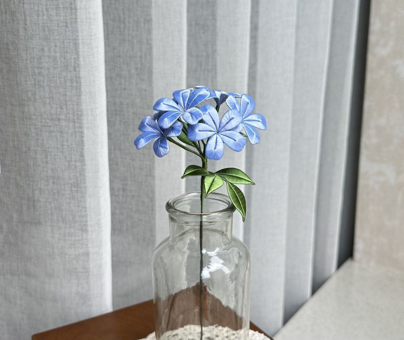 Blue Snowflake Chanhua Materials DIY Kit - Include Detailed Video Tutorial