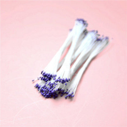 Artificial Handmade Faux Flower Stamens, Diameter ≤ 1mm(翻糖花蕊小头)