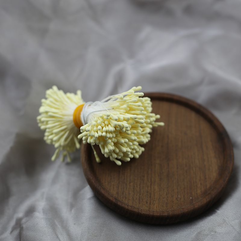 Matte Plaster Stamens Flower Heart 2mm(哑光石膏)